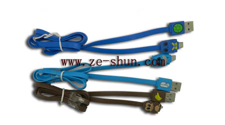 cartoon USB cable
