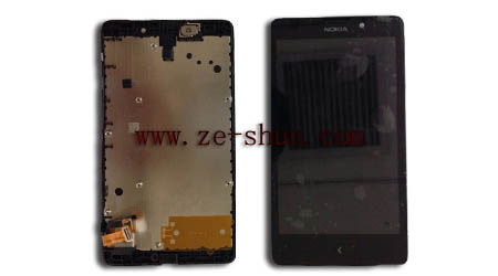 Nokia X LCD+touchpad complete Black