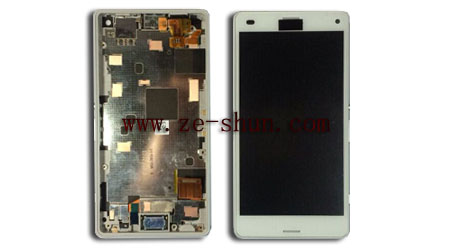 Sony Xperia Z3 mini D5803 D5833 LCD complete White