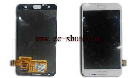 Samsung N7000 LCD complete White